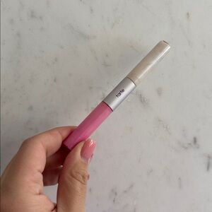 Tarte Dual-Ended Lipstick - Vibrant Pink and Soft Cream Adam and Eve
